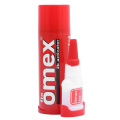 Fixomex Hızlı Yapıştırıcı 200 ml + 35 gr 25'li Koli